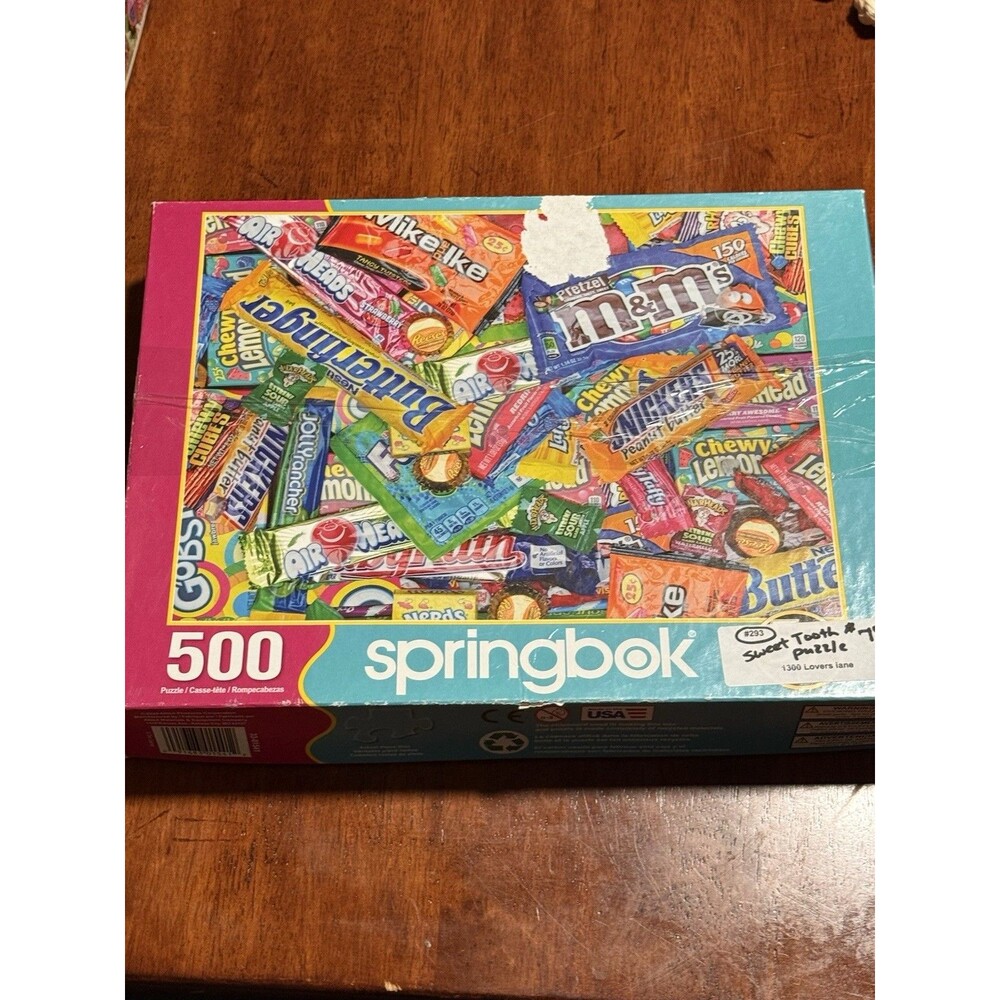 Springbok Sweet Tooth 500 Piece Jigsaw Puzzle